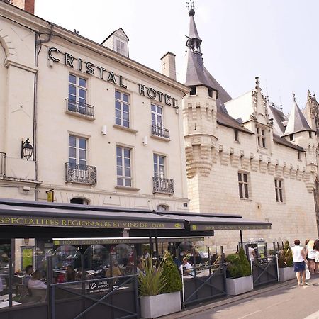 Cristal Hotel Restaurant - Logis Hotels Сомюр Екстер'єр фото